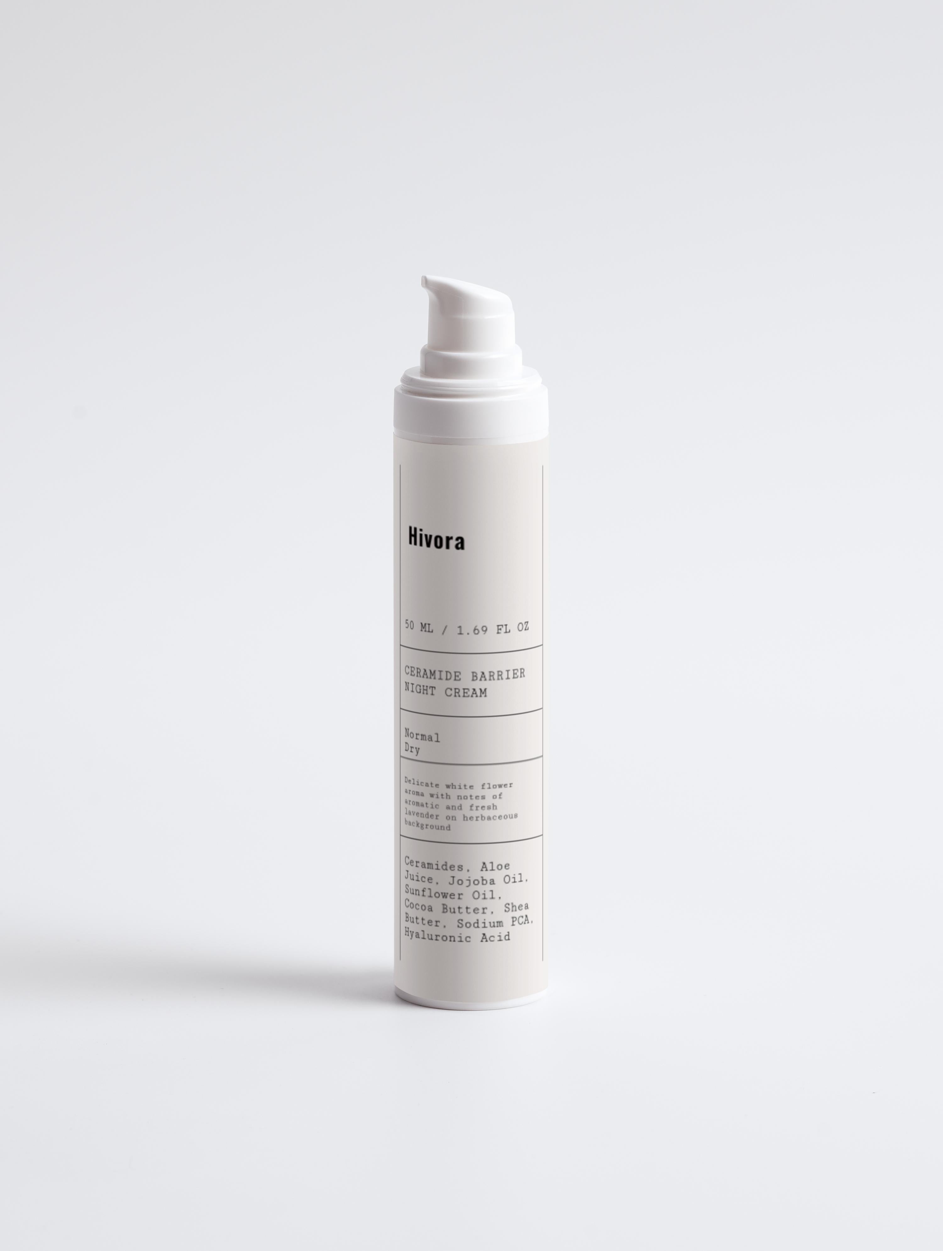 Ceramide Barrier Night Cream - Hivora