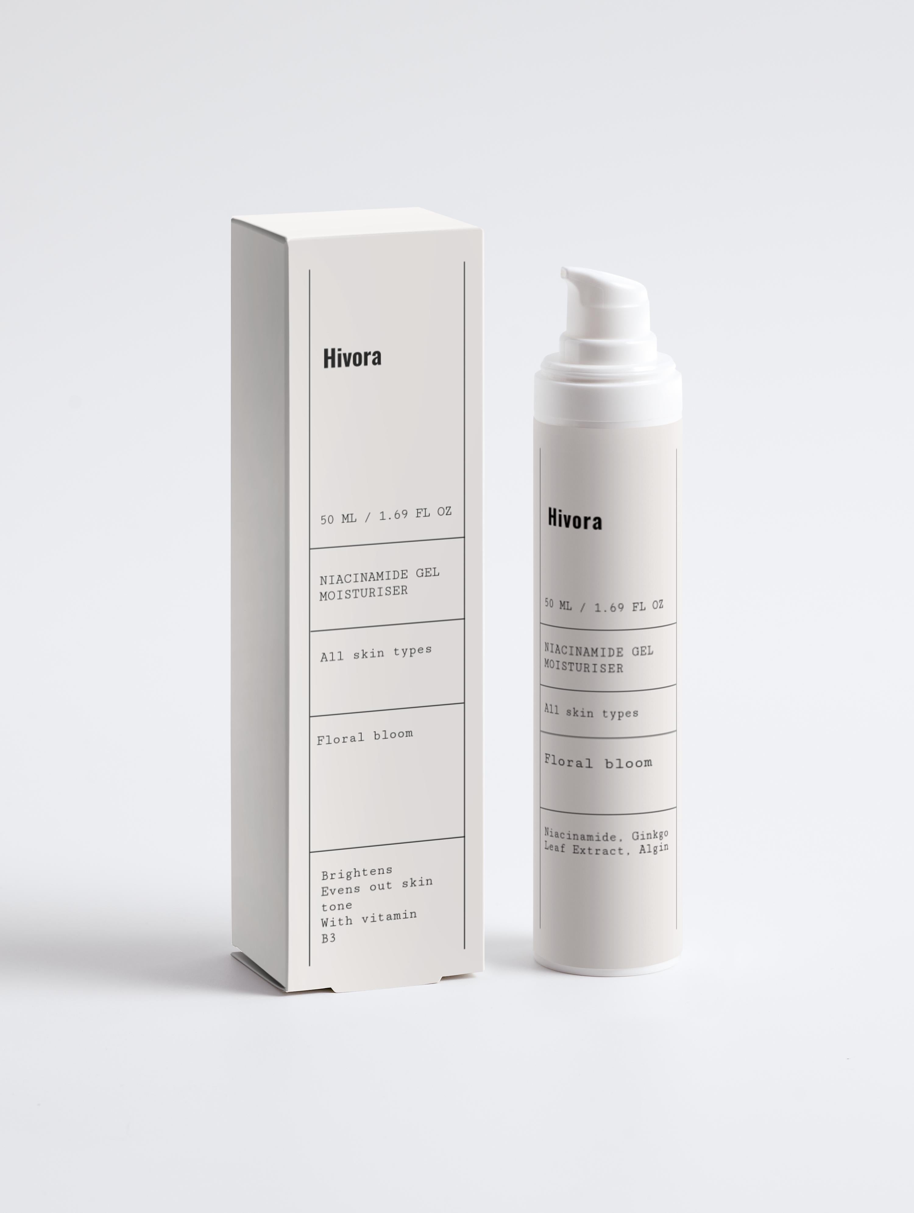 Hivora  Niacinamide Gel Moisturiser - Hivora