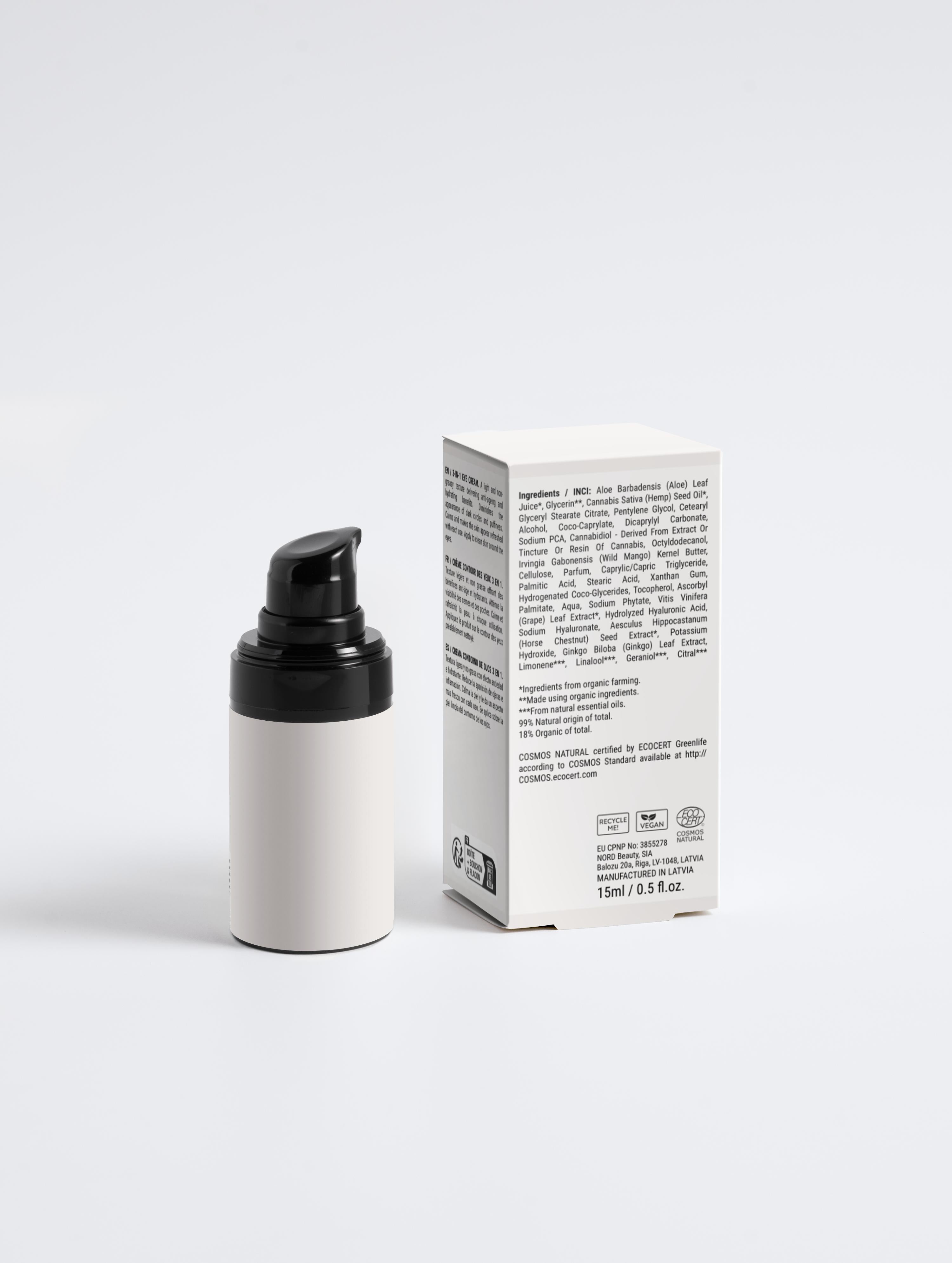 Hivora 3-in-1 Eye Cream for Men - Hivora