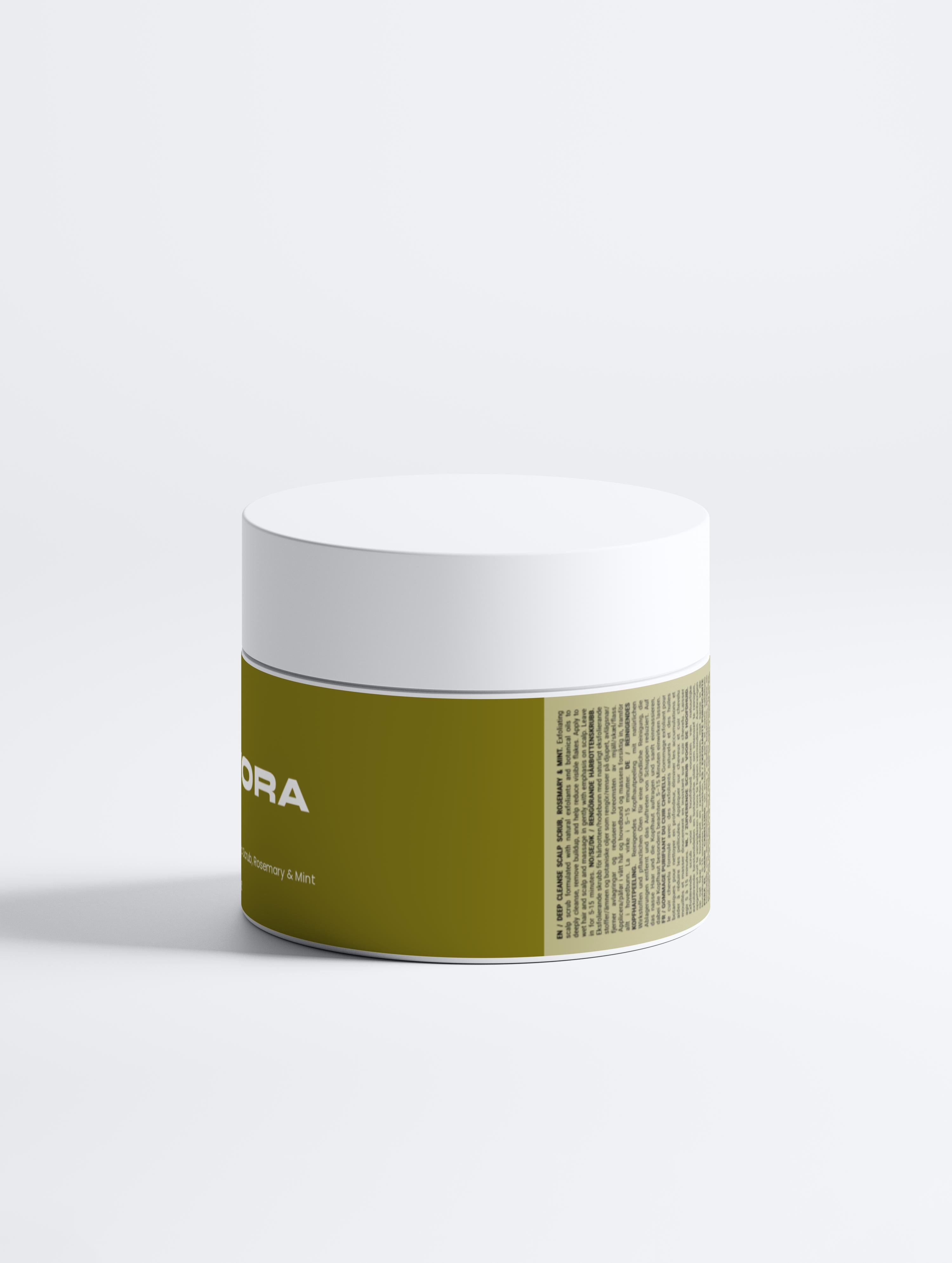 Deep Cleanse Scalp Scrub, Rosemary & Mint - Hivora