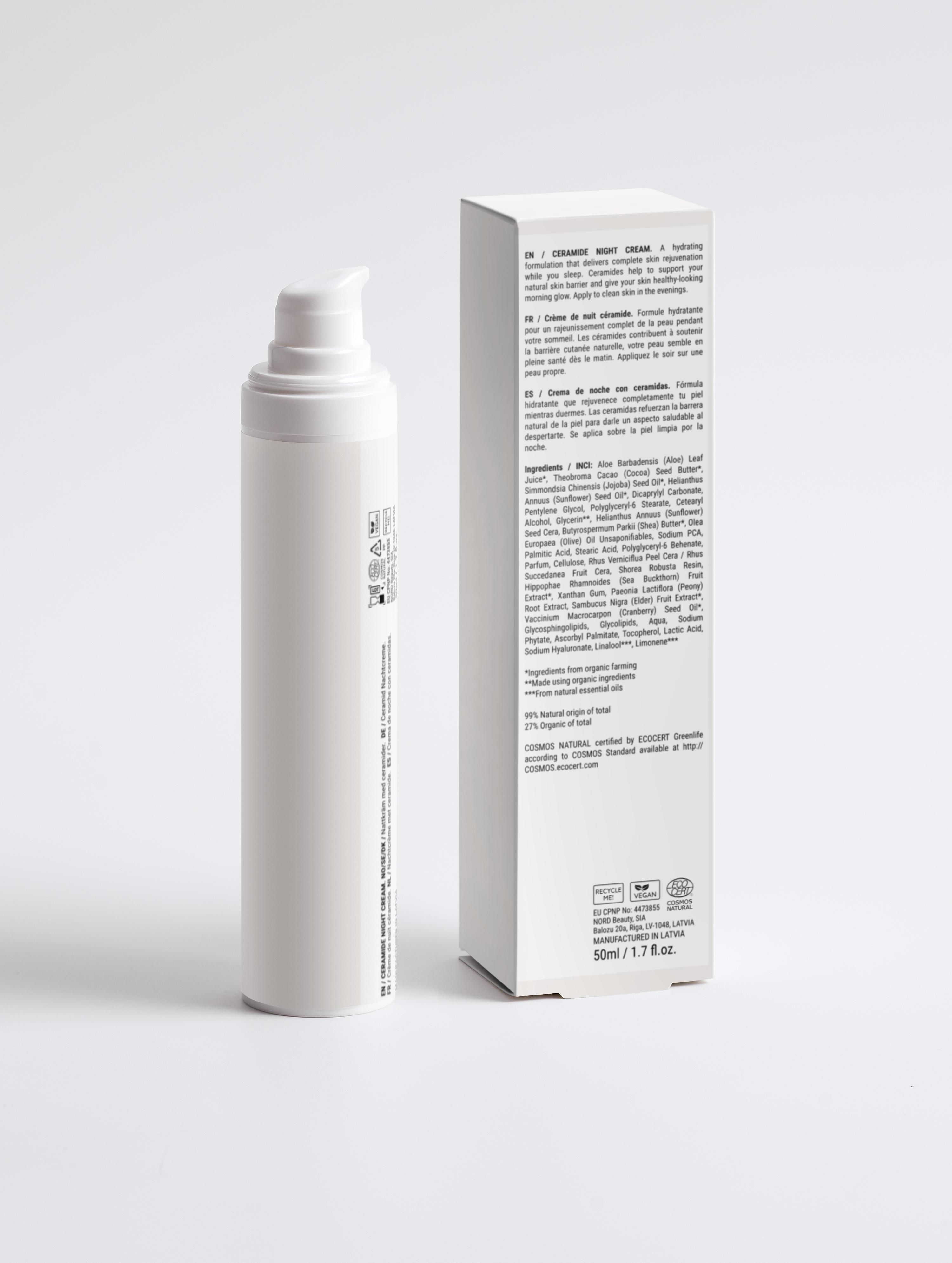 Ceramide Barrier Night Cream - Hivora